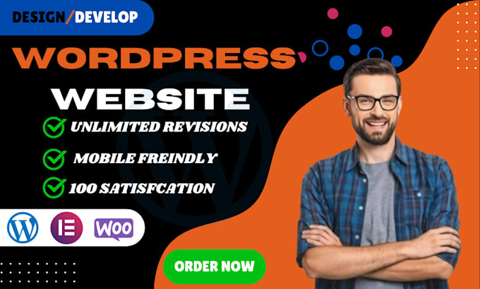 Gig Preview - Design and build a trending wordpress responsive website