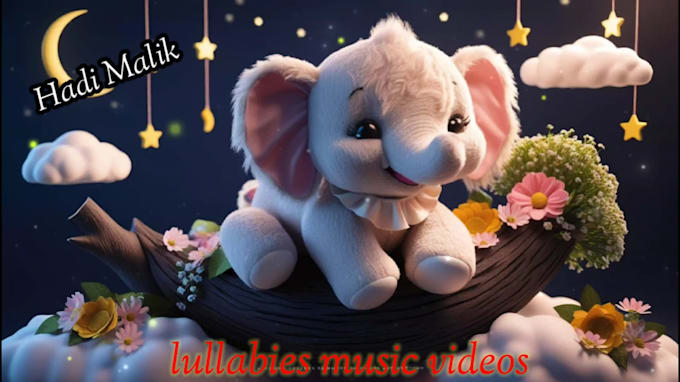 Gig Preview - Create and upload  baby lullaby and sleep videos for youtube