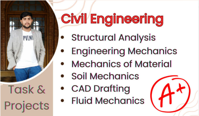 Gig Preview - Assist you in structural analysis and civil engineering lab task