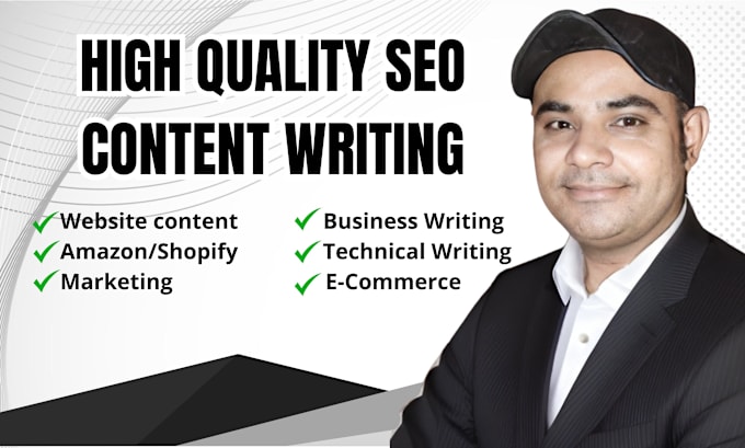 Gig Preview - Write top best SEO articles, blog posts, and content writing