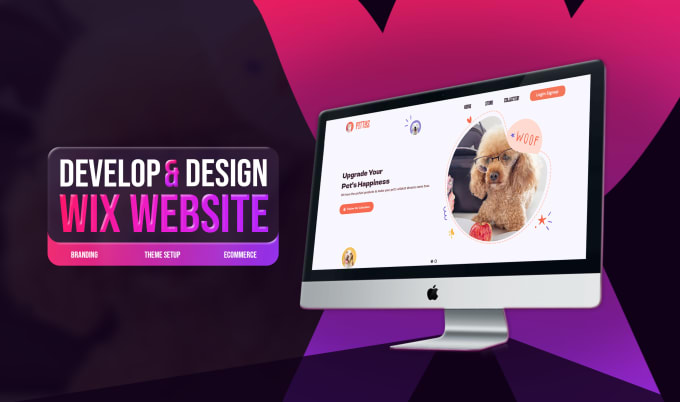 Gig Preview - Design and develop wix website for dropshipping business