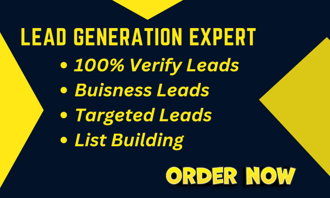 Gig Preview - Do b2b lead generation for any buisness in short time