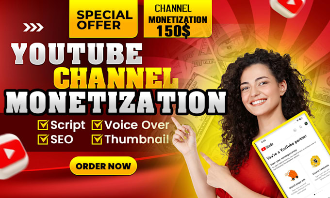 Gig Preview - Promote your videos for complete channel requirments for monetization