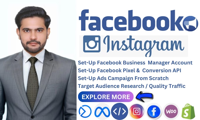 Gig Preview - Be your facebook and instagram ads manager