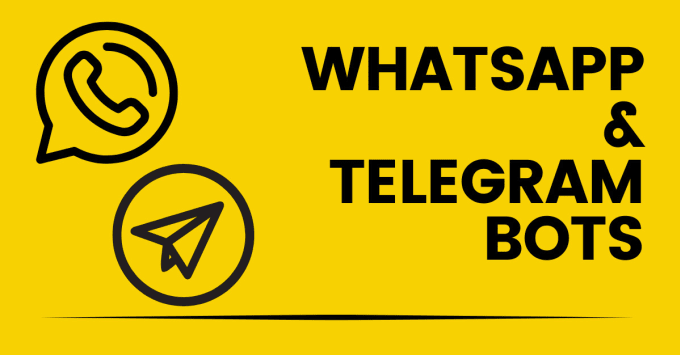 Gig Preview - Create whatsapp or telegram bot