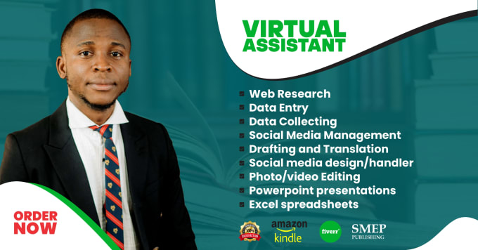 Gig Preview - Be your virtual assistant for data entry, web research, copy paste, typing job