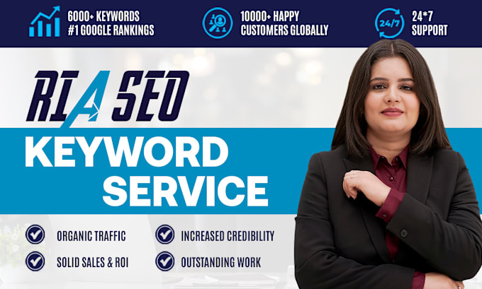 Gig Preview - Do advanced SEO keyword research for top google ranking