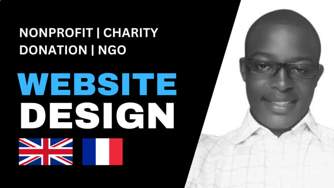 Gig Preview - Design non profit webite for ngo, non profit charity