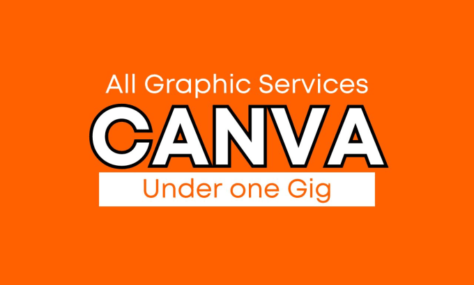 Gig Preview - Design perfect graphic designs on canva