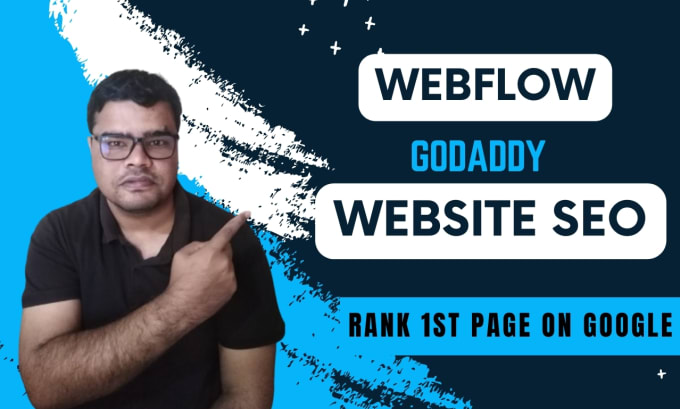 Gig Preview - Do webflow SEO optimization or godaddy website for google ranking