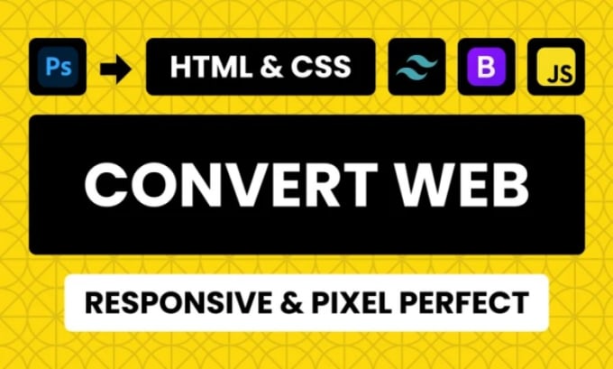 Bestseller - convert your psd files to HTML, CSS, javascript, bootstrap