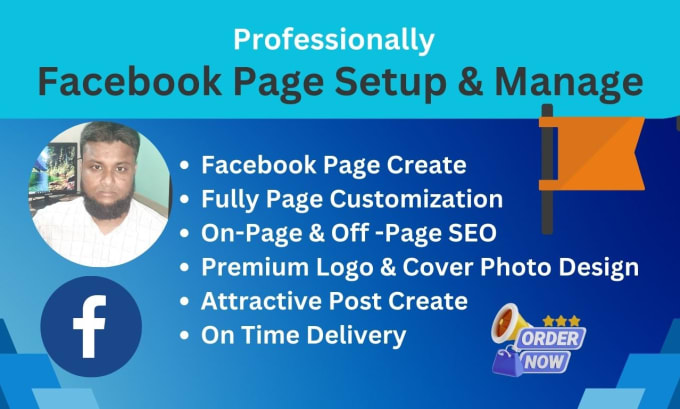 Gig Preview - Setup and manage your facebook page professionally