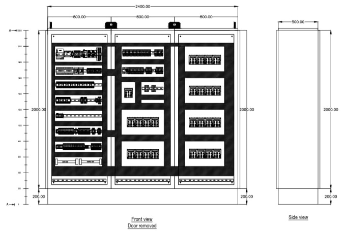 Gig Preview - Design elecrical panel with control and layout