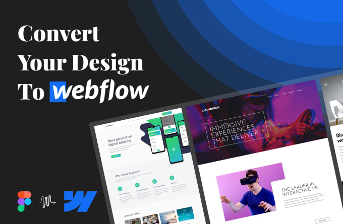 Gig Preview - Create responsive webflow business website