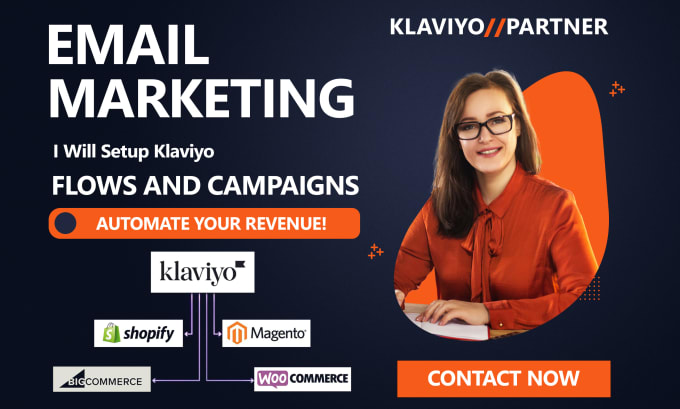 Gig Preview - Manage your email marketing in klaviyo