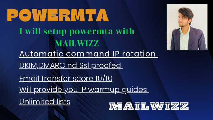 Gig Preview - Provide full setup powermta with mailwizz