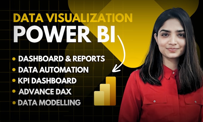 Gig Preview - Create automated power bi dashboard and data visualization with dax