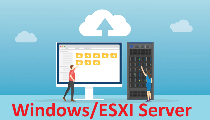 Gig Preview - Install and configure windows and esxi server