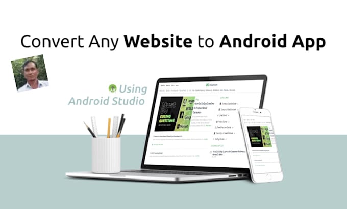 Gig Preview - Convert your website to responsive android app in 1 hour