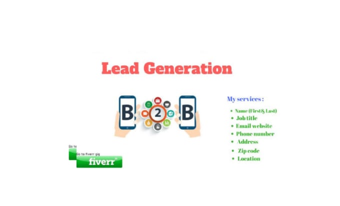 Gig Preview - Be your virtual assistant for lead generation, email list building