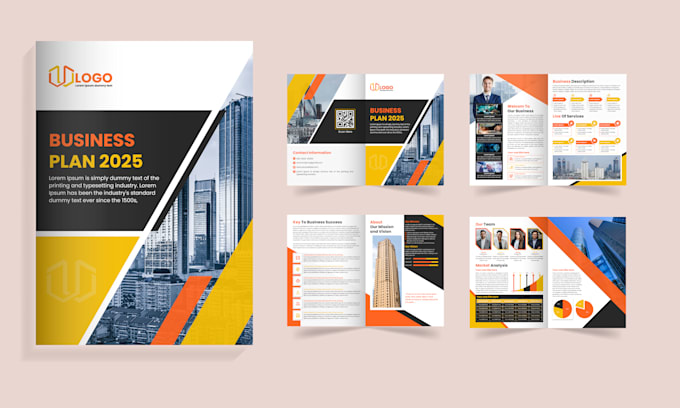 Gig Preview - Do company profile trifold brochure design business proposal flyer