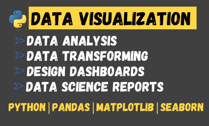 Gig Preview - Do data visualization, dashboards and analysis using python