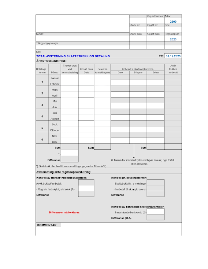 Gig Preview - Prepare salaries of employees in tripletex, 24seven office, poweroffice and unim