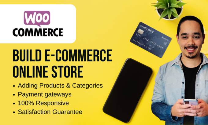 Bestseller - develop ecommerce website by woocommerce