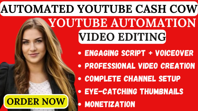 Gig Preview - Create video marketing, youtube channel, promotional video ads, cash cow