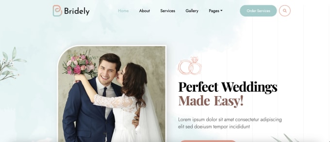 Gig Preview - Create a wedding website or app for you