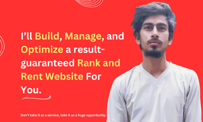 Gig Preview - Build a professional local rank and rent website and much more