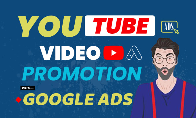 Gig Preview - Do organic youtube video promotion with google ads