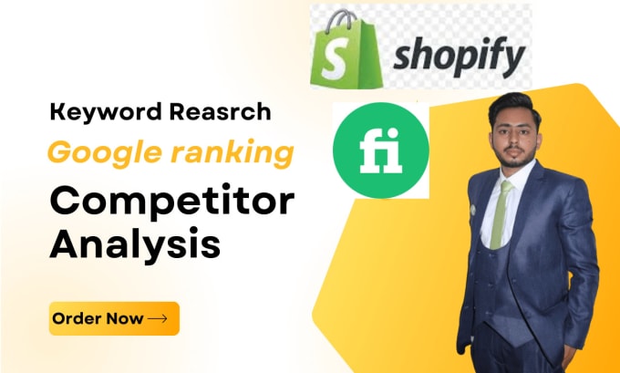 Gig Preview - Do competitor analysis for shopify website SEO to rank first page