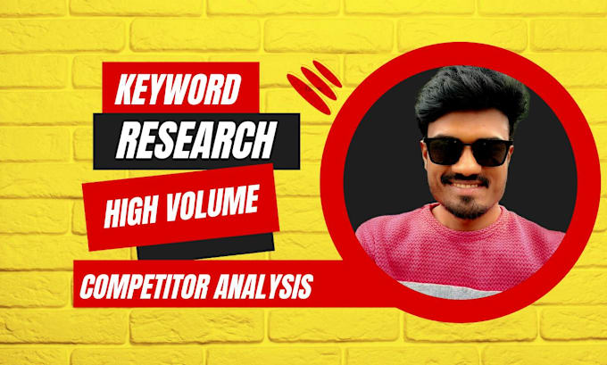 Gig Preview - Do ahrefs semrush keyword research for your niche