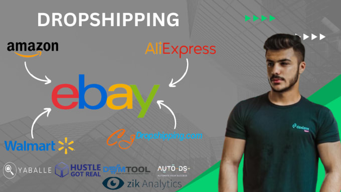 Gig Preview - Do amazon to ebay dropshipping top listings