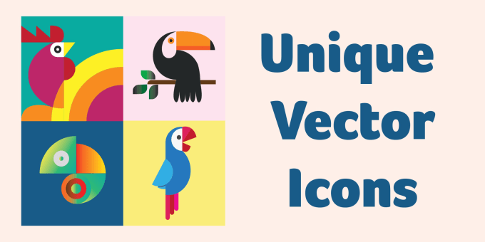 Gig Preview - Make amazing vector icon designs for you