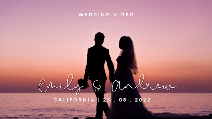 Gig Preview - Edit a business event or wedding videos