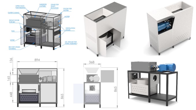 Gig Preview - Do 2d technical drawings, mechanical and detail drawings