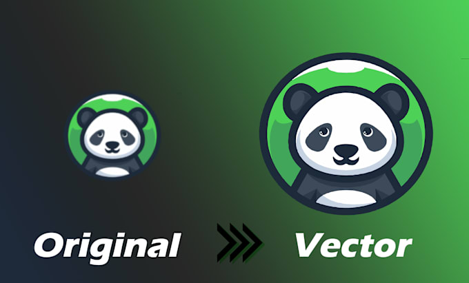 Gig Preview - Do vector tracing, convert logo to vector, vectorize, redraw