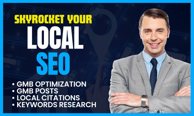 Gig Preview - Do local seo to rank website and gmb profile  first position