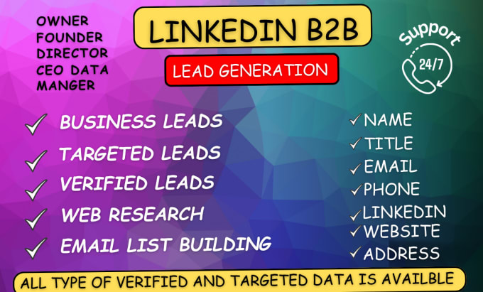 Bestseller - b2b lead generation, business contact email list angel investors vc crunchba