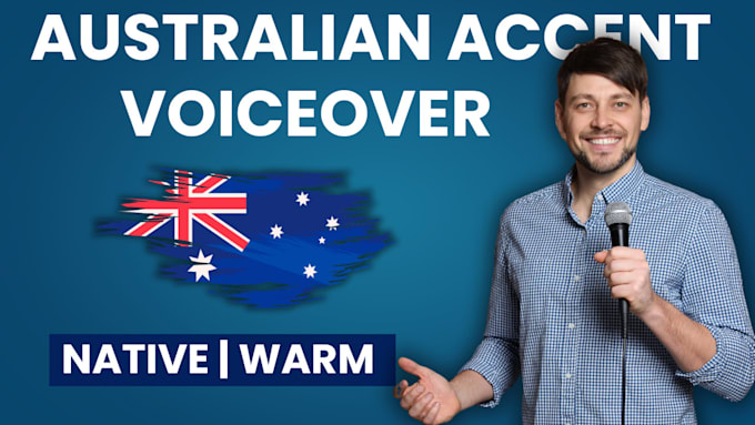 Gig Preview - Record professional male australian voice over in 24 hours