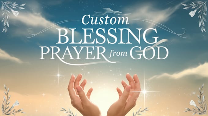 Bestseller - send you a custom blessing prayer from god