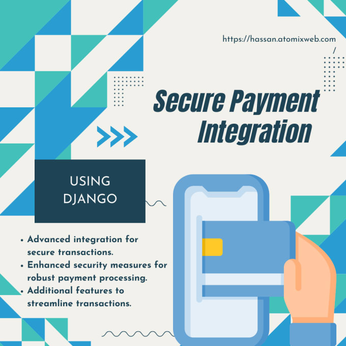 Gig Preview - Do secure payment gateway integration using django