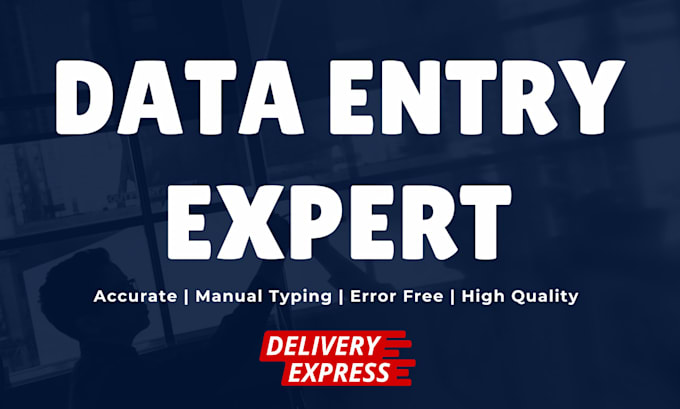 Gig Preview - Do data entry, data scraping, copy paste or excel job fast