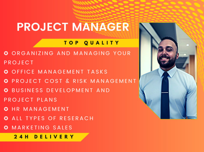 Gig Preview - Be your perfect project manager pmo