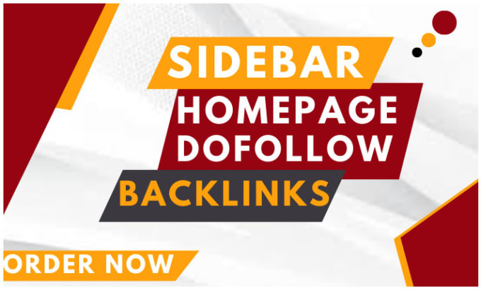 Gig Preview - 150 sidebar blogroll permanent dofollow homepage backlinks