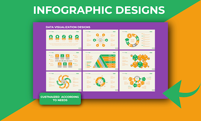 Gig Preview - Design stunning infographic and product  infographic design