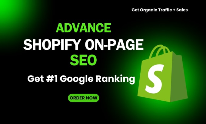 Gig Preview - Advance shopify website on page seo and store speed optimization