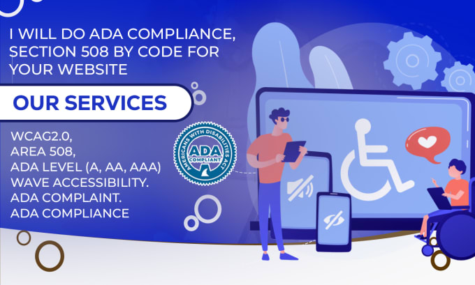 Gig Preview - Do ada compliant shopify store for accessibility